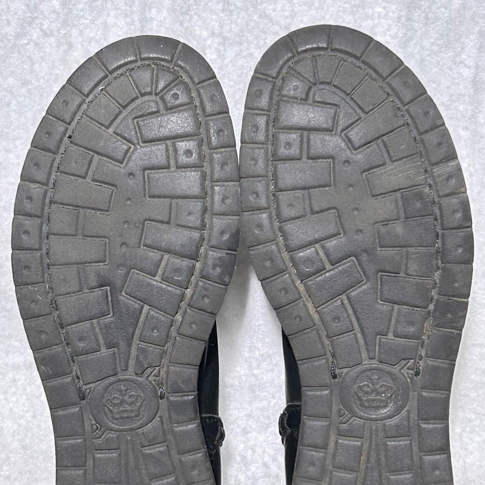 Born Womens Black Leather Nigel Lace Up Casual Comfort Tie Loafer Shoes SZ US 7 - Picture 9 of 11